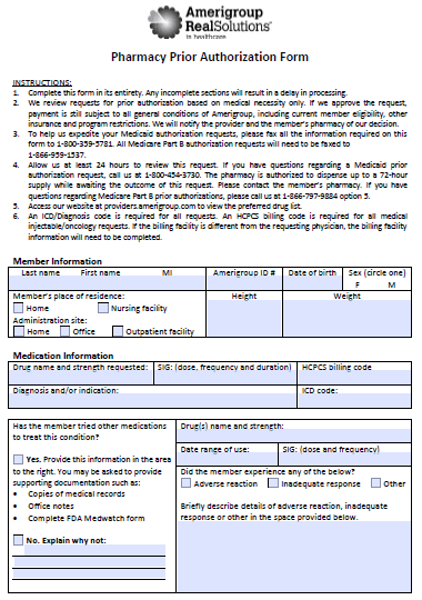 amerigroup-ny-prior-authorization