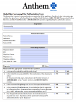 Free Anthem Blue Cross / Blue Shield Prior Prescription (Rx ...
