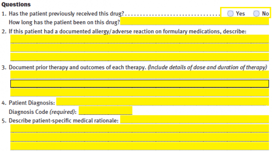 Free Cdphp Prior Prescription Rx Authorization Form Pdf 6142