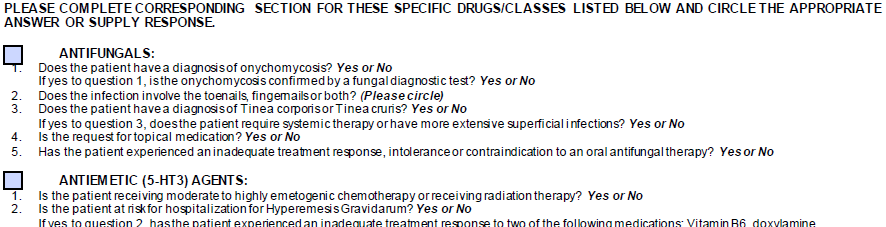 Free CVS Prior Prescription (Rx) Authorization Form - PDF