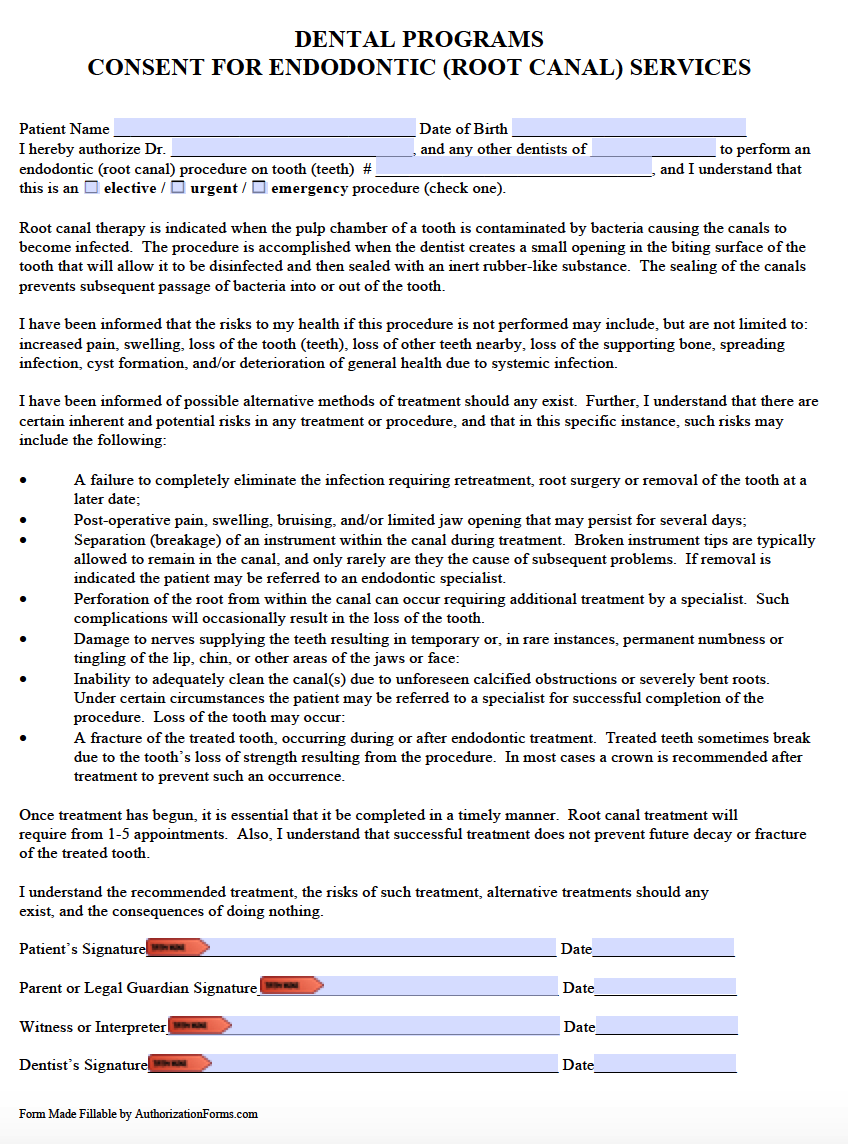 Latex Condom Allergy Treatment Pediatric Dental Treatment Consent Forms