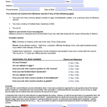 Free Flu Shot Consent Form – Influenza Vaccine - PDF