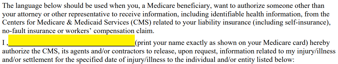 Free Medicare Consent Form - PDF