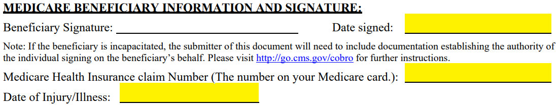 Medicare Signature Form.pdf Free Medicare Consent Form - PDF